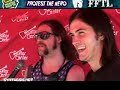 Rody from Protest The Hero Interviewing From First To Last