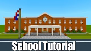 Minecraft Tutorial: How To Make A School Part 1 \
