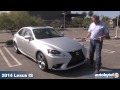2014 Lexus IS 350 Test Drive & Compact Luxury Sports Sedan Car Video Review