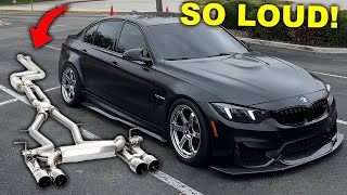 My F80 M3 Finally Sounds Insane New Exhaust Install