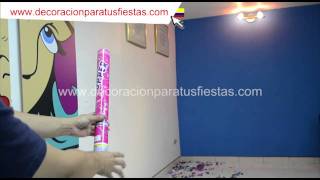Bazuka grande de confetis