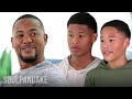 Dad Tries Not To Cry When Sons Surprise Him | Rad Dads