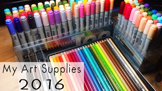 My Art Supplies 2016