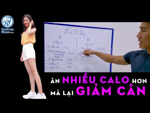 Vì Sao Ăn 1000 Calo Lại MẬP HƠN Ăn 1500 Calo Bí Ẩn Của Dinh Dưỡng Trong GIẢM CÂN GIẢM MỠ - JR