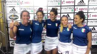 #HWL2017: Italia-Scozia 2-1, le parole del post partita #HWL2017: Italia-Scozia 2-1, le parole del post partita