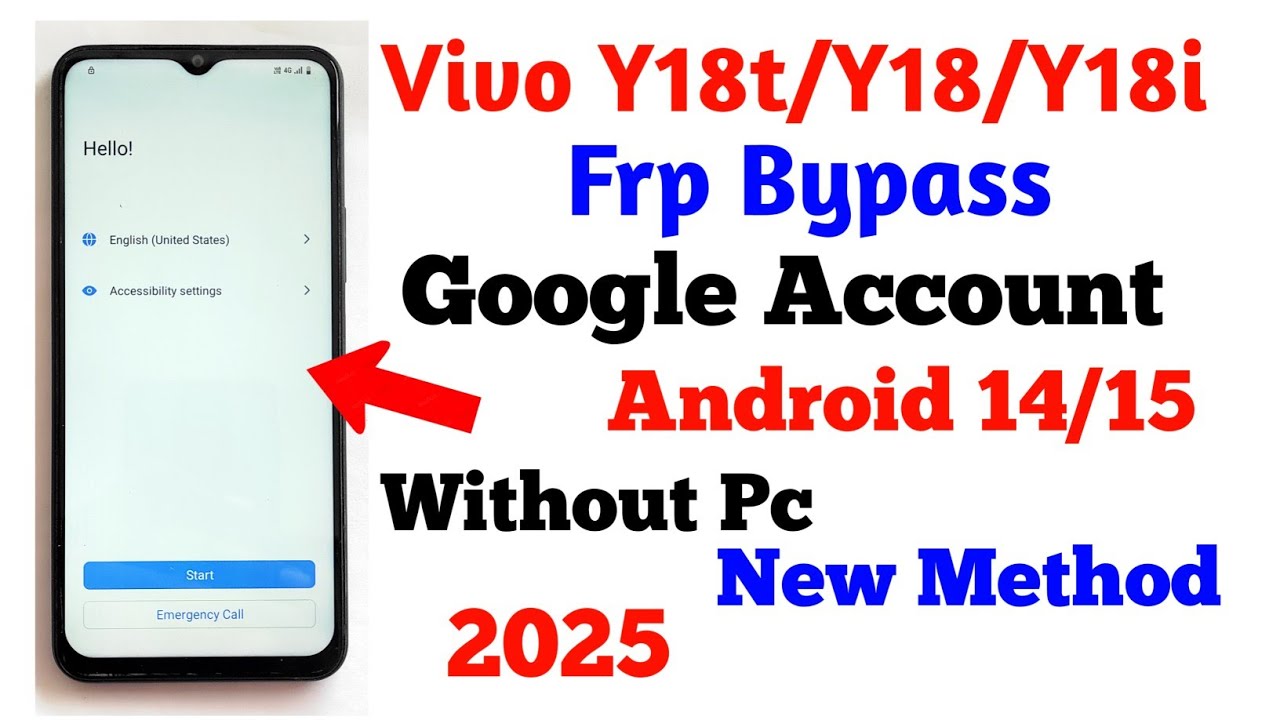 Vivo Y18t, Y18i Frp Bypass Android 14/15 | Vivo Y18t frp Vivo Y18t, Y18i Frp Bypass Android 14/15 | Vivo Y18t frp