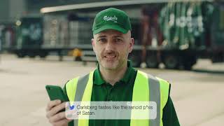 Carlsberg UK Mean Tweets #5 Advertising Campaign | Advertising Agency London Fold7