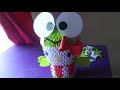 1 - Hello Kitty In A Keroppi Costume 3D Origami Tutorial