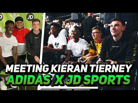 Meeting Kieran Tierney! | Adidas x JD Sports Vlog (Bhav)
