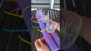She Transformed A Pool Noodle Into Halloween Decor