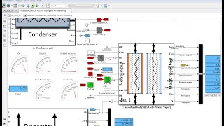 Adsorption Cooling System with Silica Gel | Water | Matlab | Simulink Model