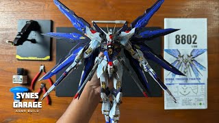 Metal Build Strike Freedom Gundam Ver Soul Blue 1100 Asmr Build Daban Model Gundam Seed