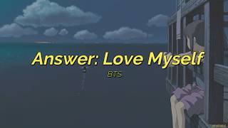 ⌜english lyrics⌟ bts ↬ answer: love myself