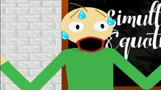 Baldi Get Bullied Baldis Basics Stick Nodes