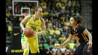 No. 3 Oregon women's basketball takes down No. 9 Oregon State in front of sold-out crowd
