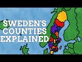 How Did The Counties Of Sweden Get Their Names?