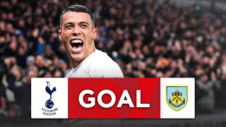 WHAT A GOAL | Pedro Porro | Tottenham Hotspur 1-0 Burnley | Third Round | Emirat