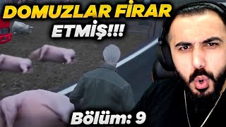 Bütün Domuzlar Kaçip Fi̇rar Etmi̇ş Ranch Simulator Bölüm 9 Barış Can