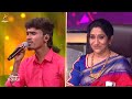 #JohnJerome & #PadmajaSrinivasan's Lovely performance of Madura Marikkozhunthu 😍| SSS10