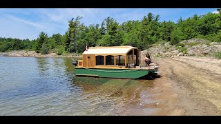 North Cannel Day 4, Cont. With Diannes Rose, Tiny Houseboat, Explores Aird Island South Side...