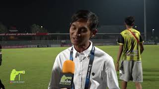 Interview โคชลงวมล จนทรคำ หวหนาผฝกสอน ปลวกแดง ยไนเตด หลงเกมพาย ปลากด 1-2