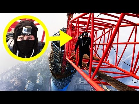 Топ10 БЕЗУМНЫХ Подъёмов Руферов! Топ10 БЕЗУМНЫХ Подъёмов Руферов!