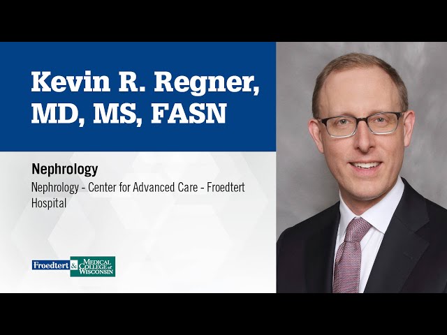 Watch Kevin R.  Regner, nephrologist on YouTube.