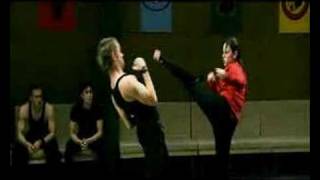 Scorpion Kick Knockout By A Chick