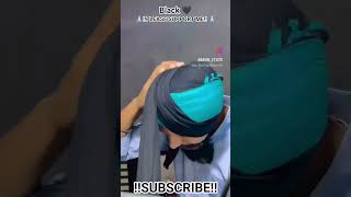 7 Wala Wali Turban In Black Colour