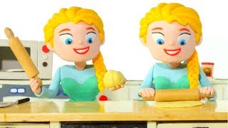 FROZEN ELSA BEST CHEF EVER ❤ Spiderman, Hulk & Frozen Elsa Play Doh Cartoons For Kids FROZEN ELSA BEST CHEF EVER ❤ Spiderman, Hulk & Frozen Elsa Play Doh Cartoons For Kids