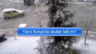 Yarın Konya Okul Tatil Mi - 28 Aralıkta Tatil Olacak Mı? Son Dakika Valilik Açıklaması Var Mı?