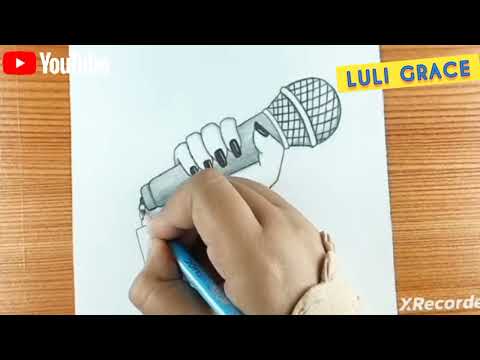 ኣሰኣእላ ማይክ ዘሓዘት ጋል.#How to draw a girl with a mic.# (in pencil step by step.) ኣሰኣእላ ማይክ ዘሓዘት ጋል.#How to draw a girl with a mic.# (in pencil step by step.)