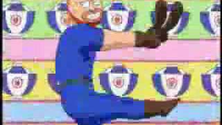 Ultimate Muscle - Kid muscles rice and cow song