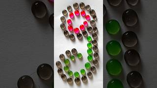 Glowing Paint Mix Super Satisfying Color Blend Art