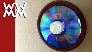 Things To Do With Old Cds - Make A Light Switch Plate