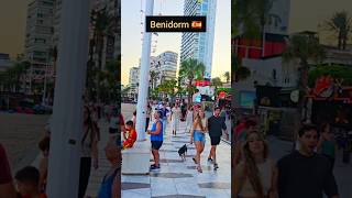 Benidorm Spain Beach Walk