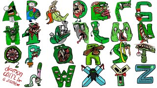 New Alphabet Lore But Zombie A-Z...