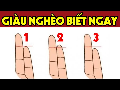 LÔI NGÓN TAY ÚT RA XEM Biết Ngay Số Phận GIÀU SANG Hay NGHÈO HÈN Mà Không Cần Đi Xem Bói