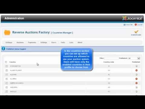 Auction Factory 3.0.0 - Installation and Configuration Guide for The Administrator