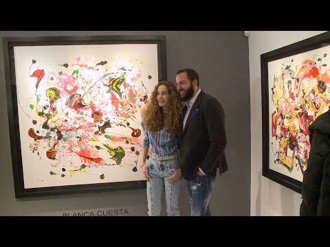 Blanca Cuesta combina su faceta artistica con su vida familiar