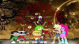 Kof Mugen Tag Team Numbuh 1 Numbuh Three Numbuh 4 Numbuh 5 Vs Aplejack Eqg P Pie Fg Sunset S Shimmer