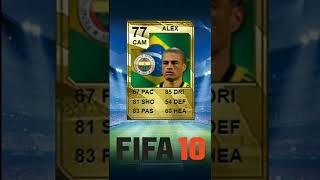 Fenerbahçe Efsanesi Alex De Souzanın Fifa 2007Den Fifa 2014E Değişimi Alexin Fifa Kartları