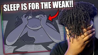 Sleep Is For The Weak Jaiden Animations Burnout & Overworking Yourself Reaction