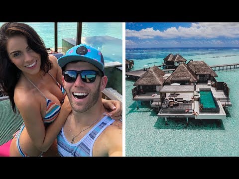 MALDIVES WATER VILLA TOUR! | Brodie & Kelsey