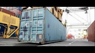 Unloading A Container Ship Hd Port Of Antwerp For Prodac By Webweb.be
