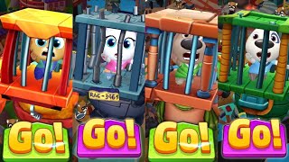 Talking Tom Hero Dash - Complete Bosses Avatars Outfit Challenge Vs Heroes Super Diamond Suits Clash