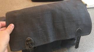 Italian surplus messenger bag review form Sportsman's Guide