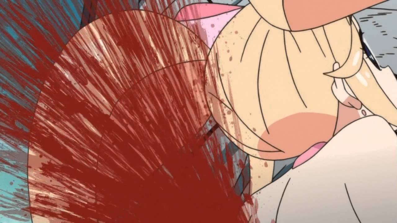 Девушка покорно терпит удары по розовой вагине гиф