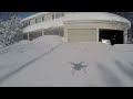 Drone footage Storm West Seneca: Day two Part Duex