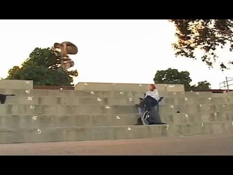INSTABLAST! - ONE FOOTED Fs Boardslide!?!! Crazy Rock Skating! Huge 5 Block Varial Heelflip!!?!